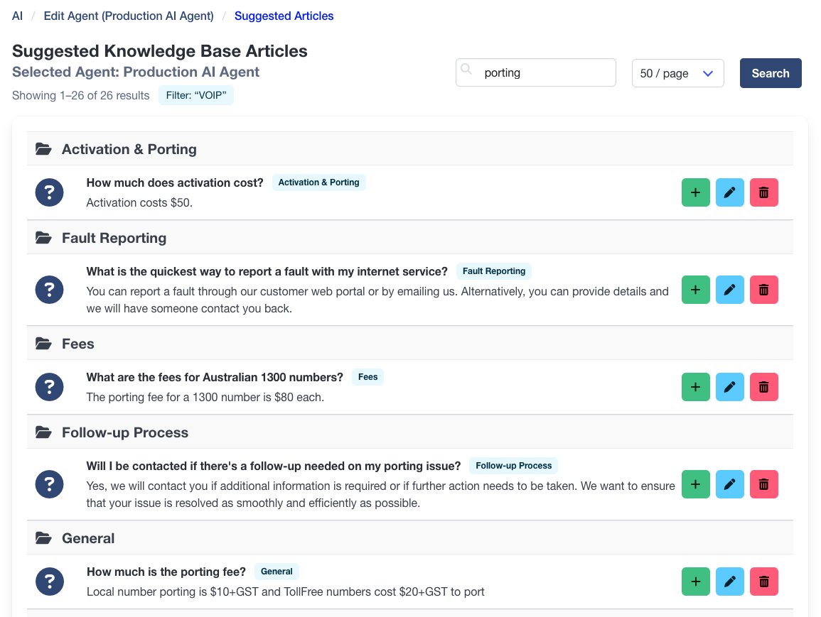 AI Suggested Articles
